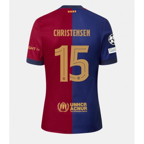 Pánský Fotbalový dres Barcelona Andreas Christensen #15 2024-25 Domácí Krátký Rukáv